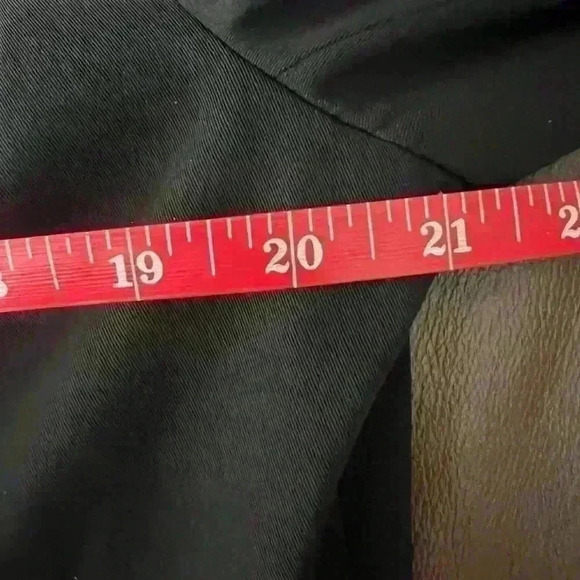 Black J crew oversized wool cotton blend blazer size 12 - Picture 5 of 6